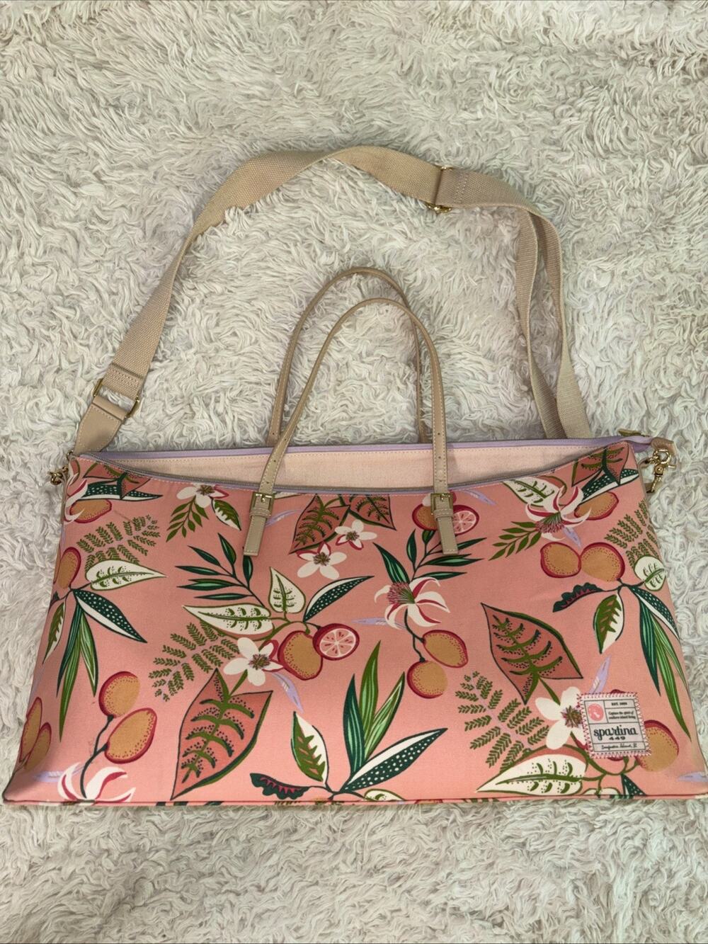 Spartina 449 Waxed Canvas Weekender Bag